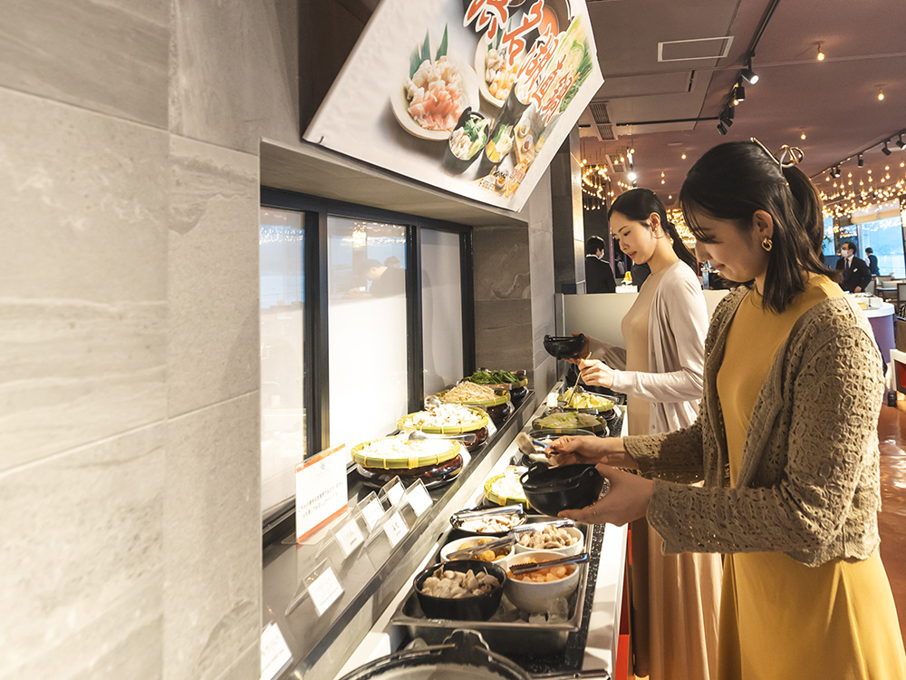 秋のきのこと野菜の鍋