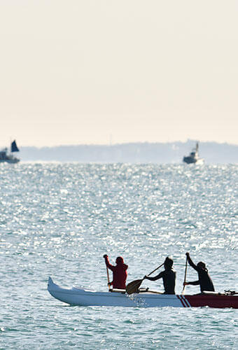 アウトリガーカヌー